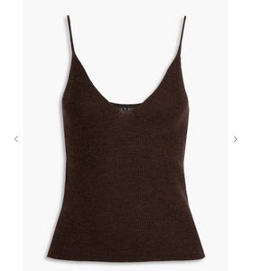 rag & bone Selah ribbed wool-blend tank XS